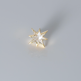 Nash Studs Gold with Sand
