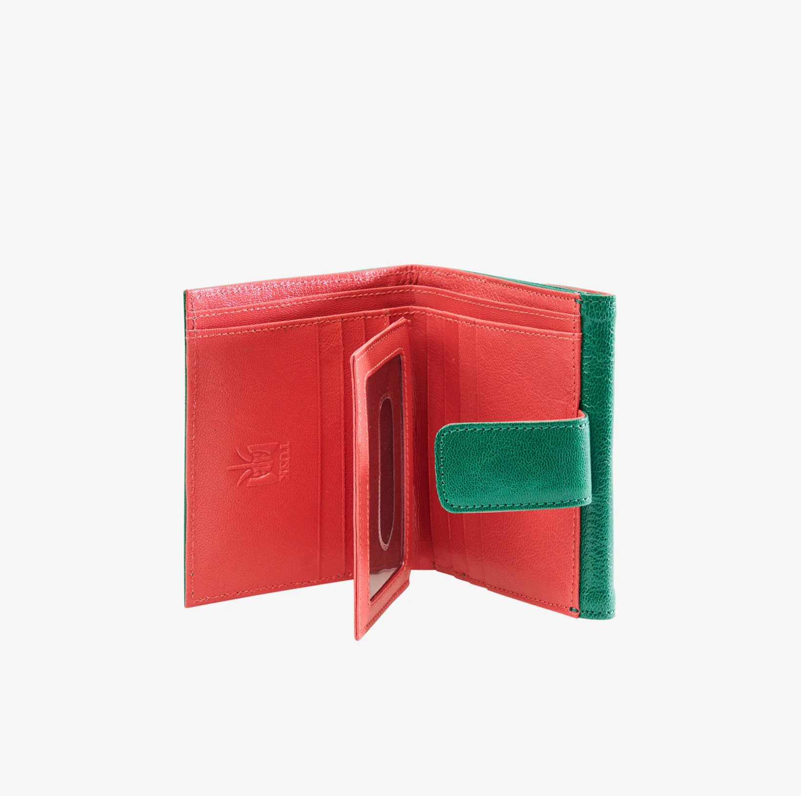 TUSK Siam Indexer Wallet - Emerald Geranium - Big Bag Ny