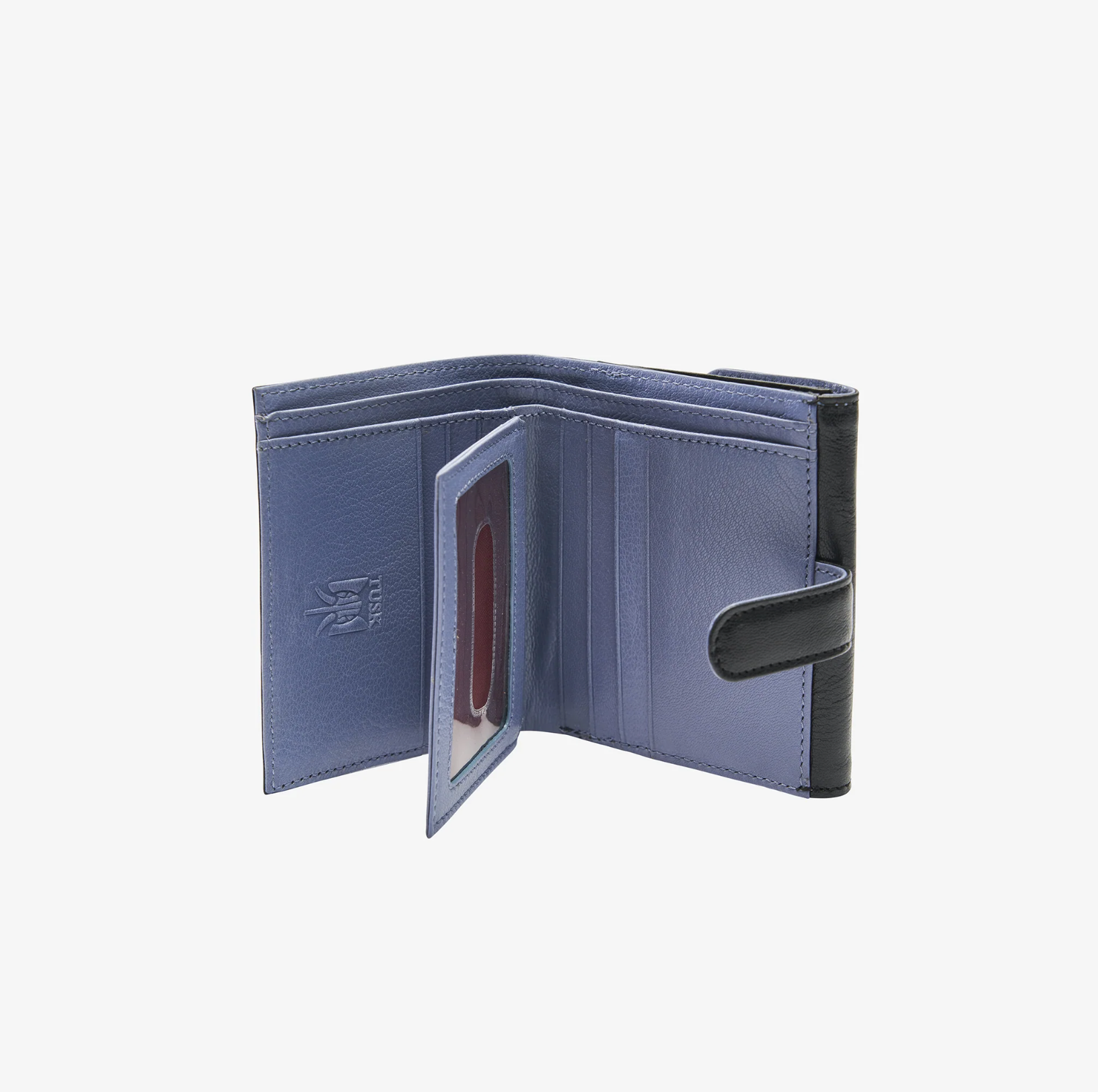 TUSK Siam Indexer Wallet - Black French Blue - Big Bag Ny