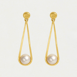 Mini Ipanema Drop Earrings Pearl