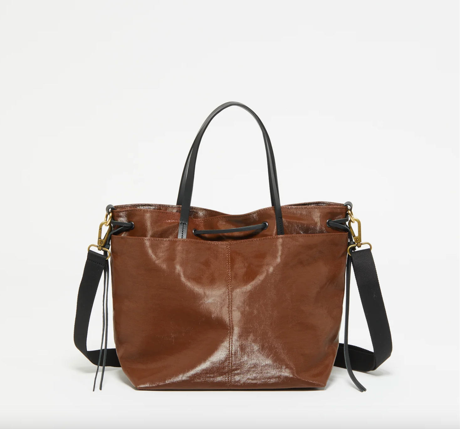 Jack Gomme EMY Tote Bag Coated Linen Toffee - Big Bag NY