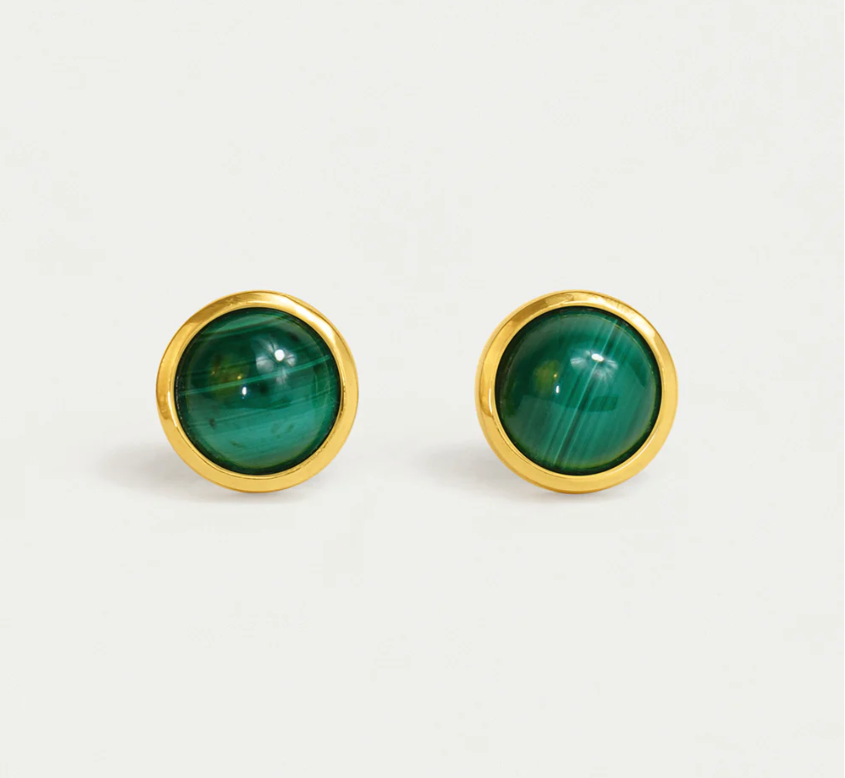 Dean Davidson Signature Midi Knockout Studs Malachite - Big Bag NY