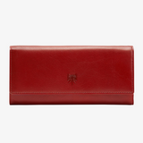 Red Tusk Siam Accordion Clutch Wallet - Big Bag NY