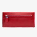 Red Tusk Siam Accordion Clutch Wallet - Big Bag NY