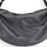 Bean Bag Black Net and White Lac