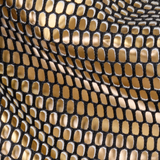 Bean Bag Black and Pale Gold Hive