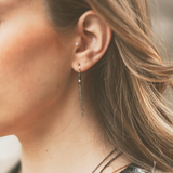 Diamond Spear Earrings