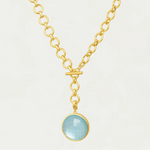 Dean Davidson New Signature Collar Necklace in Iridescent Sky Blue - Big Bag NY