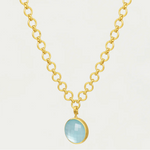 Dean Davidson New Signature Collar Necklace in Iridescent Sky Blue - Big Bag NY