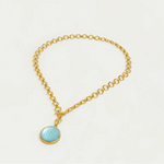 Dean Davidson New Signature Collar Necklace in Iridescent Sky Blue - Big Bag NY
