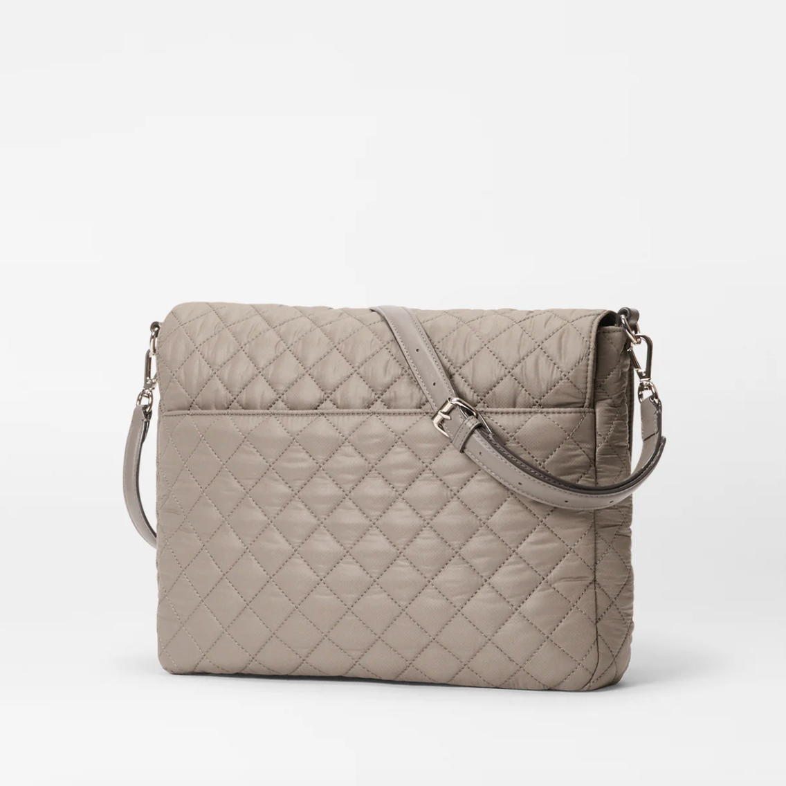 MZ Wallace Large Crosby Lock Crossbody Morning Dove - Big Bag NY