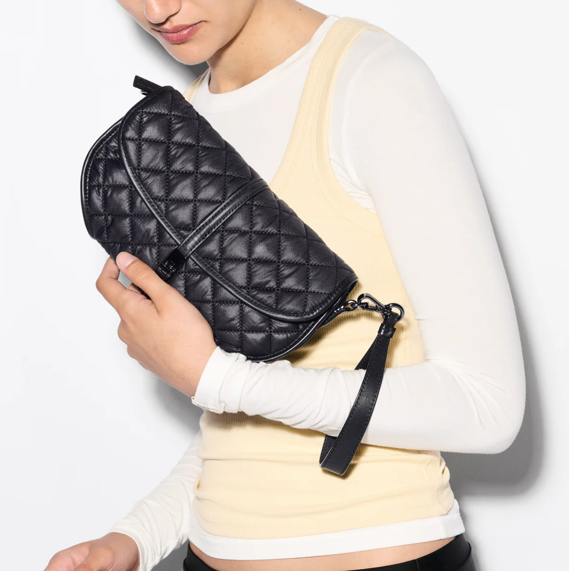 MZ WALLACE Astor Small Convertible Clutch - Big Bag NY