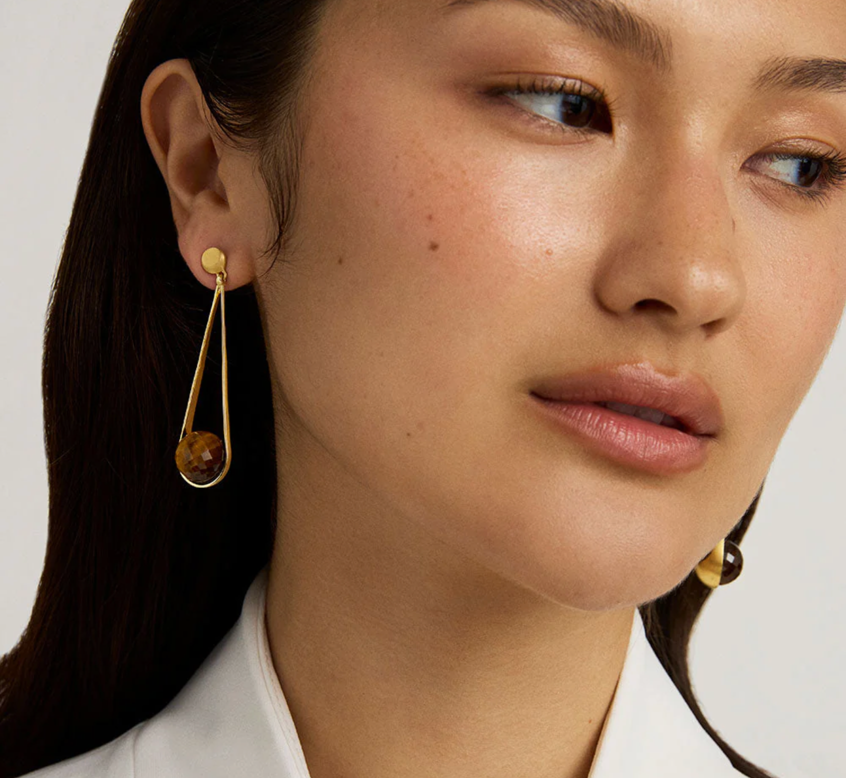 Dean Davidson Ipanema Drop Earrings Tiger's Eye - Big Bag NY