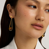 Dean Davidson Ipanema Drop Earrings Tiger's Eye - Big Bag NY