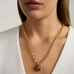 Dean Davidson Nomad Tiger's Eye Statement Collar - Big Bag NY