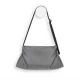 InZu ANVIL Crossbody in Black and Gray Lines - Big Bag NY