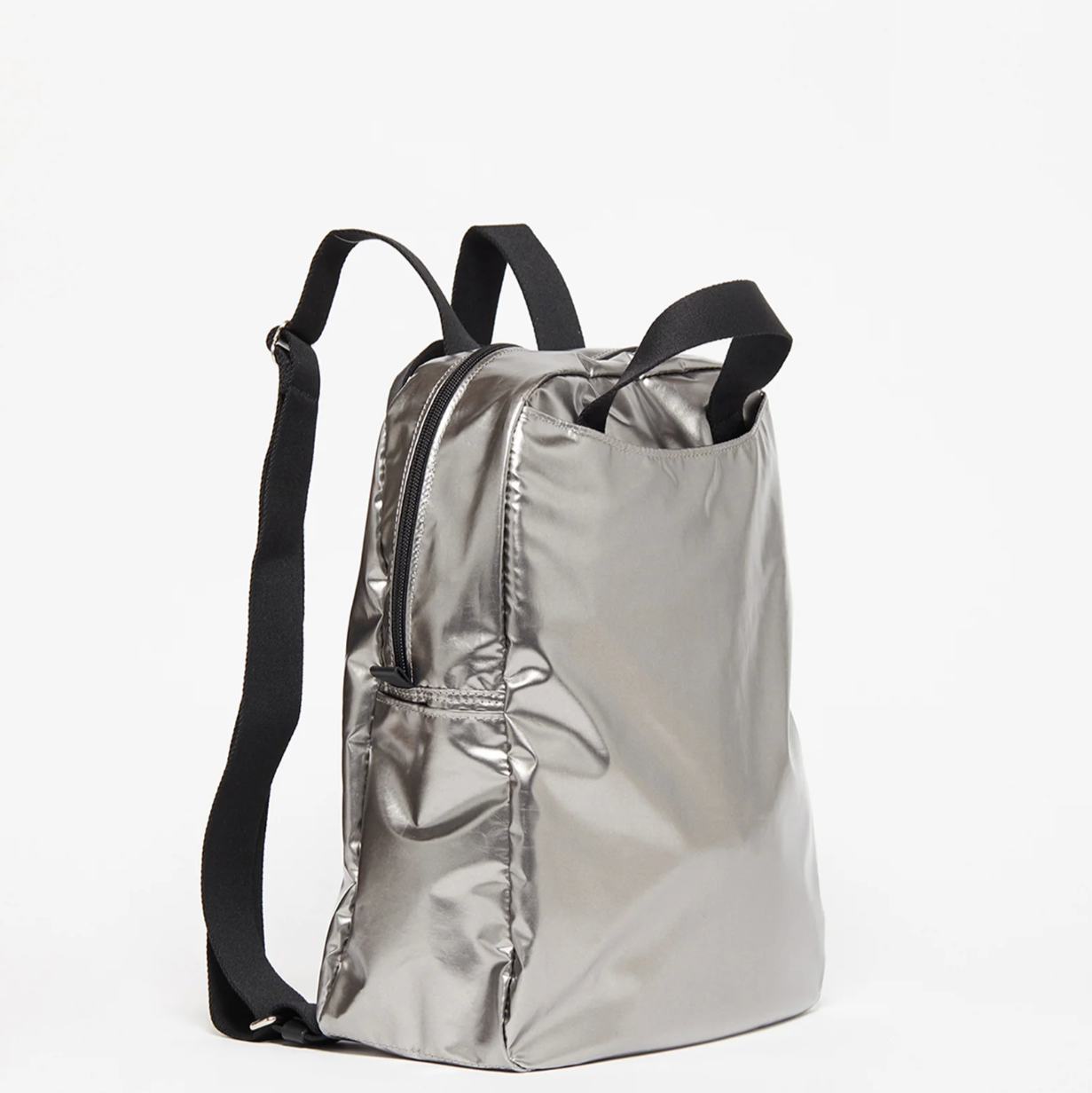 Jack Gomme Original Light Lami Backpack METAL - Big Bag NY