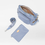 MZ Wallace Chelsea Crossbody Bag in Stone Blue - Big Bag NY