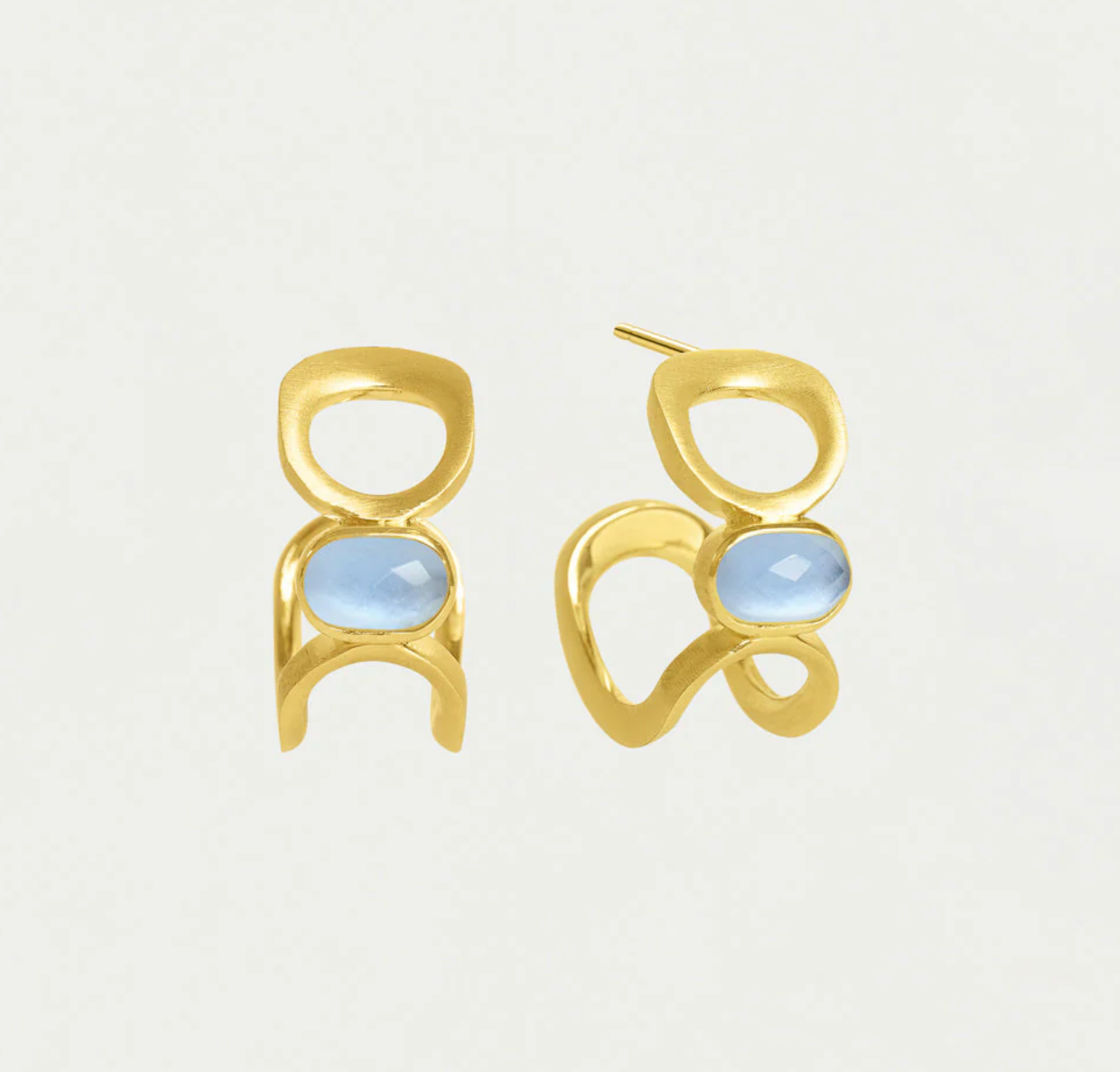 Dean Davidson Dean Davidson Bowery Gemstone Hoop Earrings - Big Bag NY