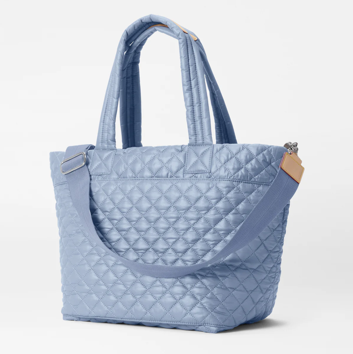 MZ Wallace Medium Metro Tote Deluxe Stone Blue - Big Bag NY