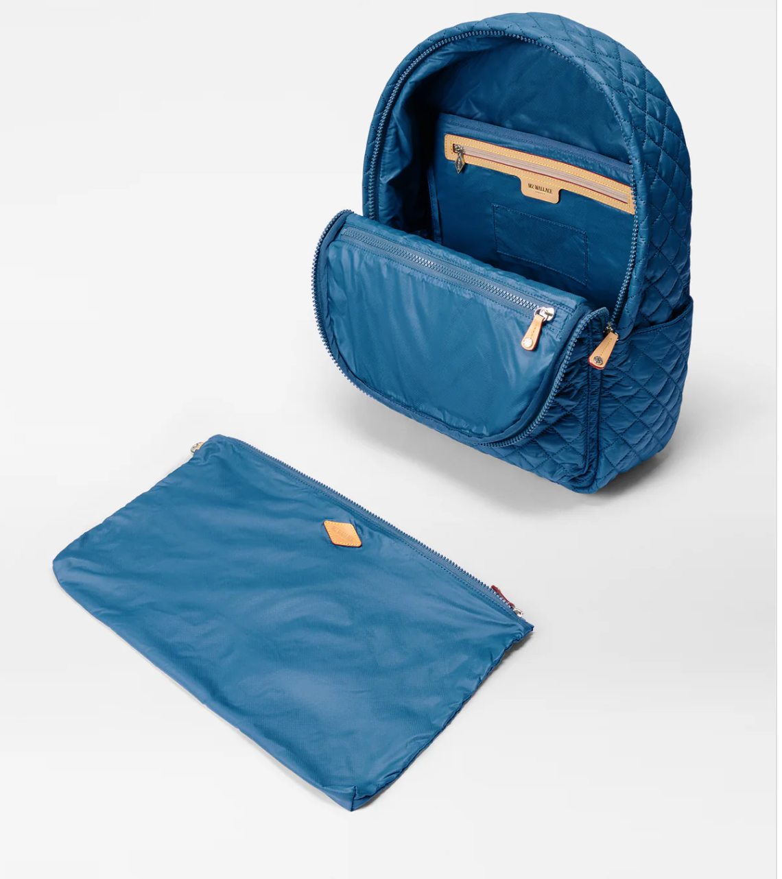 MZ Wallace Metro Backpack Deluxe French Blue - Big Bag NY