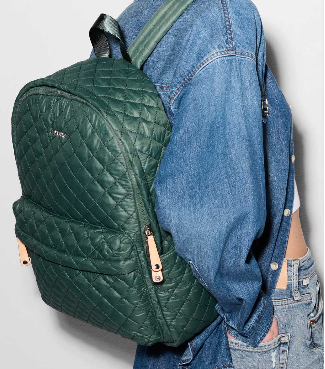 MZ Wallace Metro Backpack Deluxe Mallard - Big Bag NY