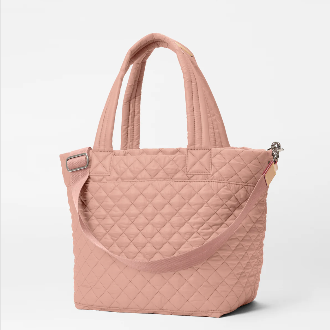 MZ Wallace Medium Metro Tote Deluxe Dusty Rose - Big Bag NY