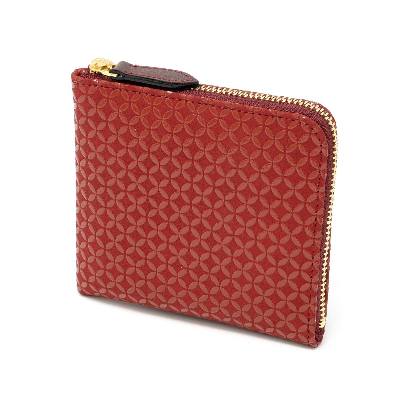 Small Wallet and Zip Card Case Seven Treasures Red - Big Bag NY