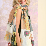 Storiatipic Alize Linen Scarf Beige - Big Bag NY