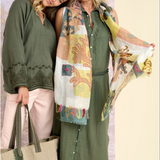 Storiatipic Alize Linen Scarf Beige - Big Bag NY