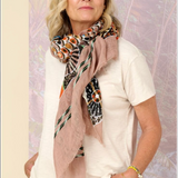 Storiatipic Bella Linen Scarf Beige - Big Bag NY