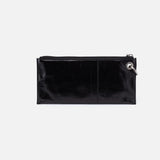 Hobo Vida Wristlet in Polished Leather Black - Big Bag NY