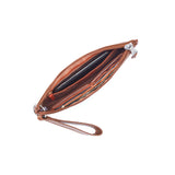 Hobo Vida Wristlet in Polished Leather Natural - Big Bag NY