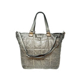 VLD Mod. "My Bag" Large Quilted Leather Tote
