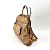 Vive La Difference SUDEST DOTS Leather Backpack Bamboo -Big Bag NY 1