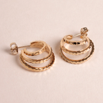 Waekura Celeste hold hoop earrings - Big Bag NY