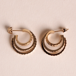 Waekura Celeste hold hoop earrings - Big Bag NY