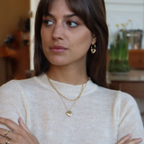 Waekura Jill heart hoop earrings - Big Bag NY