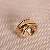 Waekura Romane gold ring - Big Bag NY