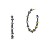 Medium Signature Hoop Earrings