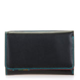 Mywalit Medium Trifold with Outer Zip in Black Pace - Big Bag NY