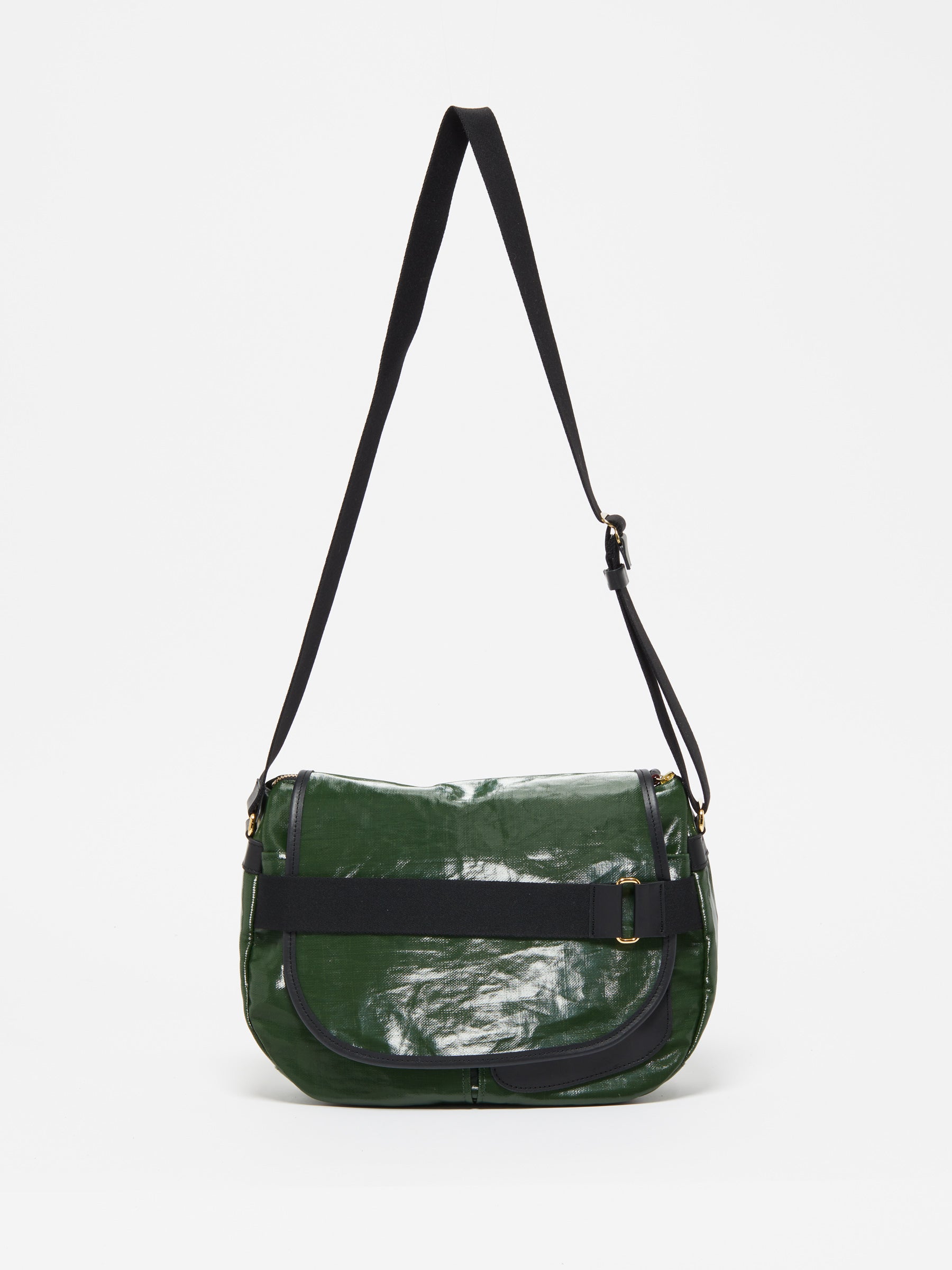 Jack Gomme GABY messenger crossbody bag in Cypres - Big Bag NY