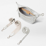 MZ Wallace Small Crosby Sling TOyster Metallic - Big Bag NY