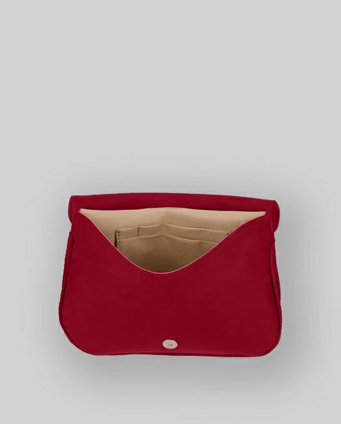 Ateliers Foures Artemis Small Asymmetric Crossbody Bag Passion Red - Big Bag NY