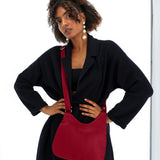 Ateliers Foures Artemis Small Asymmetric Crossbody Bag Passion Red - Big Bag NY