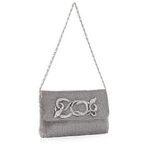 Whiting and Davis Serpents Clutch Pewter - Big Bag NY