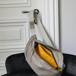 Brontibay SAKARI Satin Nylon Belt Bag Wolfback - Big Bag NY