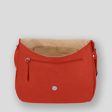 Ateliers Foures ARTEMIS medium Crossbody Bag with Flap B 314 Orange Confite - Big Bag NY