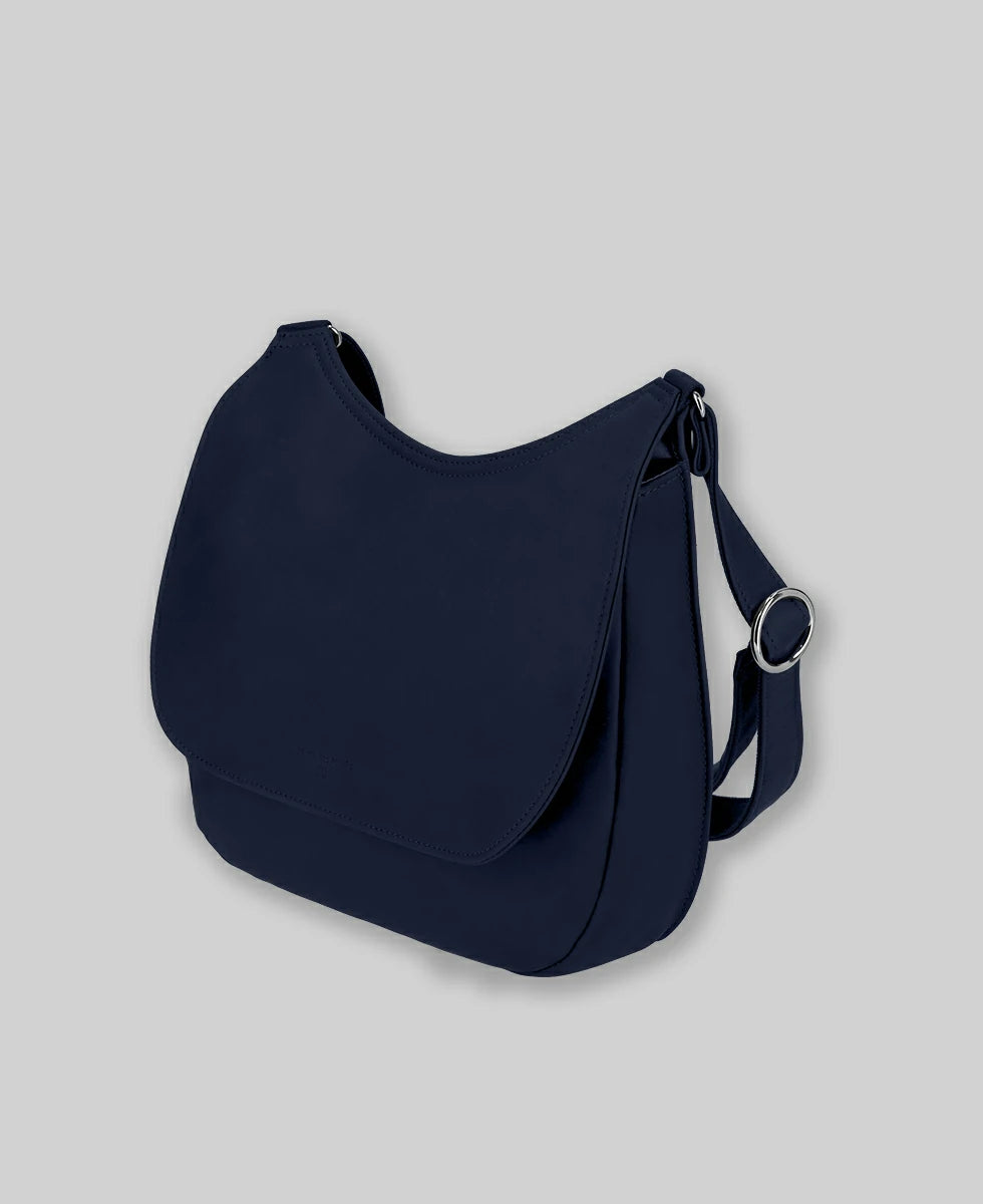 Ateliers Foures ARTEMIS medium Crossbody Bag with Flap B 314 Ocean Blue - Big Bag NY