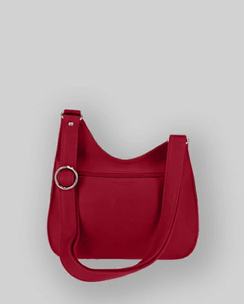Ateliers Foures Artemis Small Asymmetric Crossbody Bag Passion red - Big Bag NY
